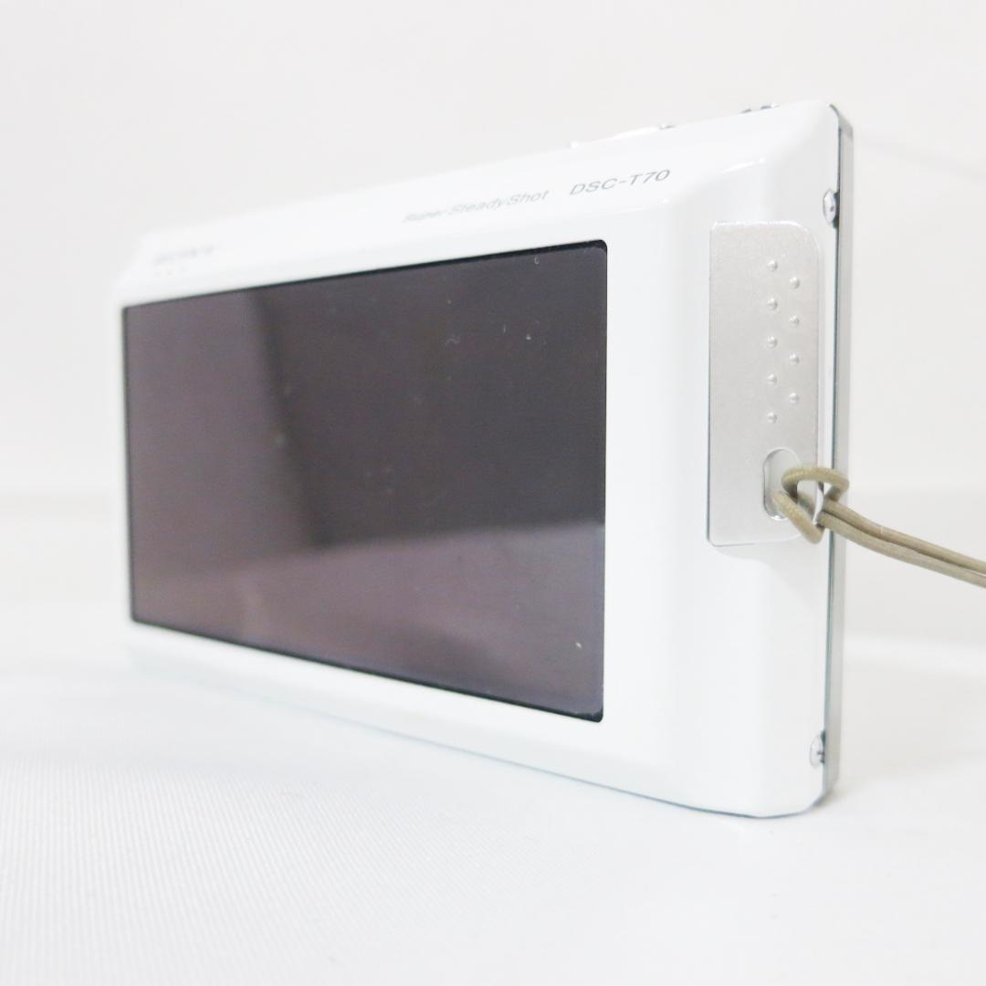SONY サイバーショット DSC-T70 ホワイト デジタルカメラ
