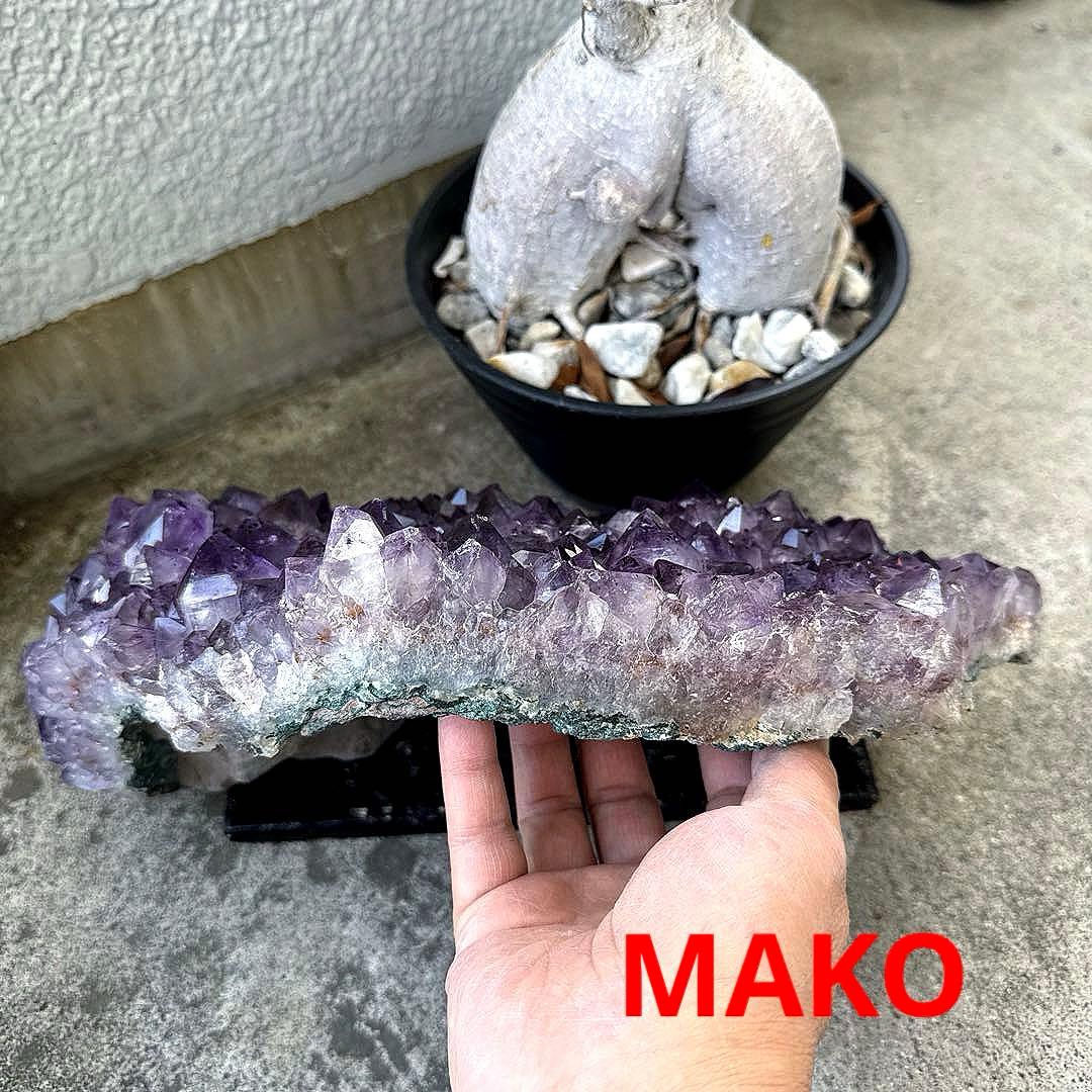 M1653☆アメジストクラスター6.0Kg☆天然石　原石☆N50305