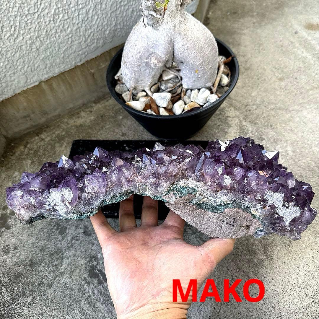 M1653☆アメジストクラスター6.0Kg☆天然石　原石☆N50305