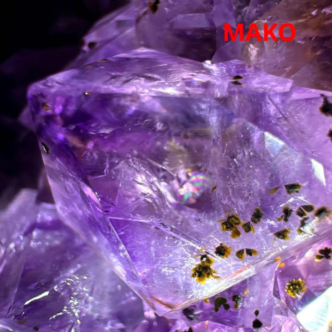 M1653☆アメジストクラスター6.0Kg☆天然石　原石☆N50305