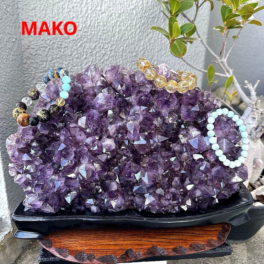 M1653☆アメジストクラスター6.0Kg☆天然石　原石☆N50305