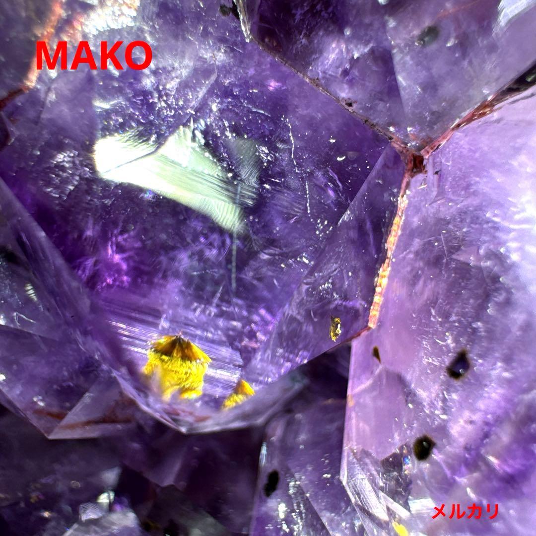 M1653☆アメジストクラスター6.0Kg☆天然石　原石☆N50305