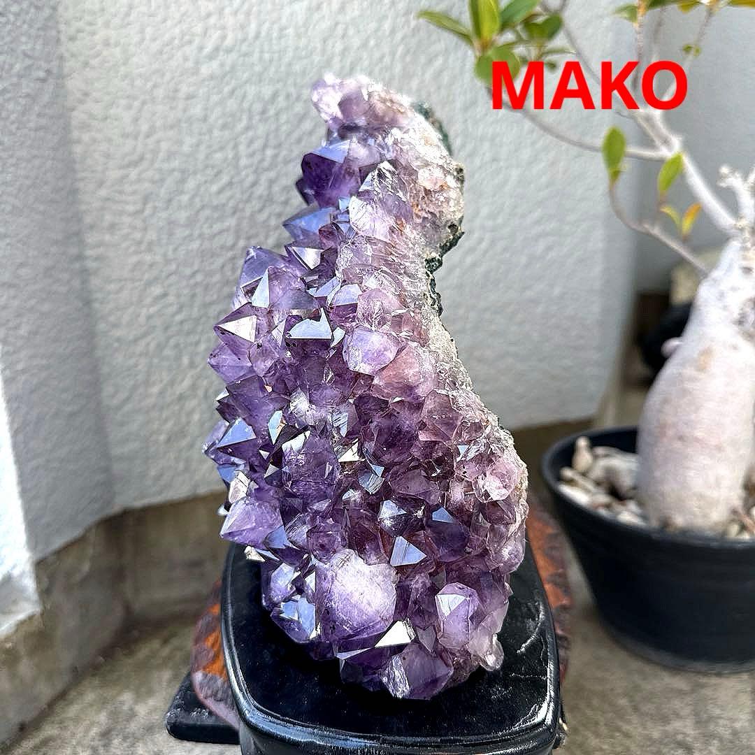 M1653☆アメジストクラスター6.0Kg☆天然石　原石☆N50305