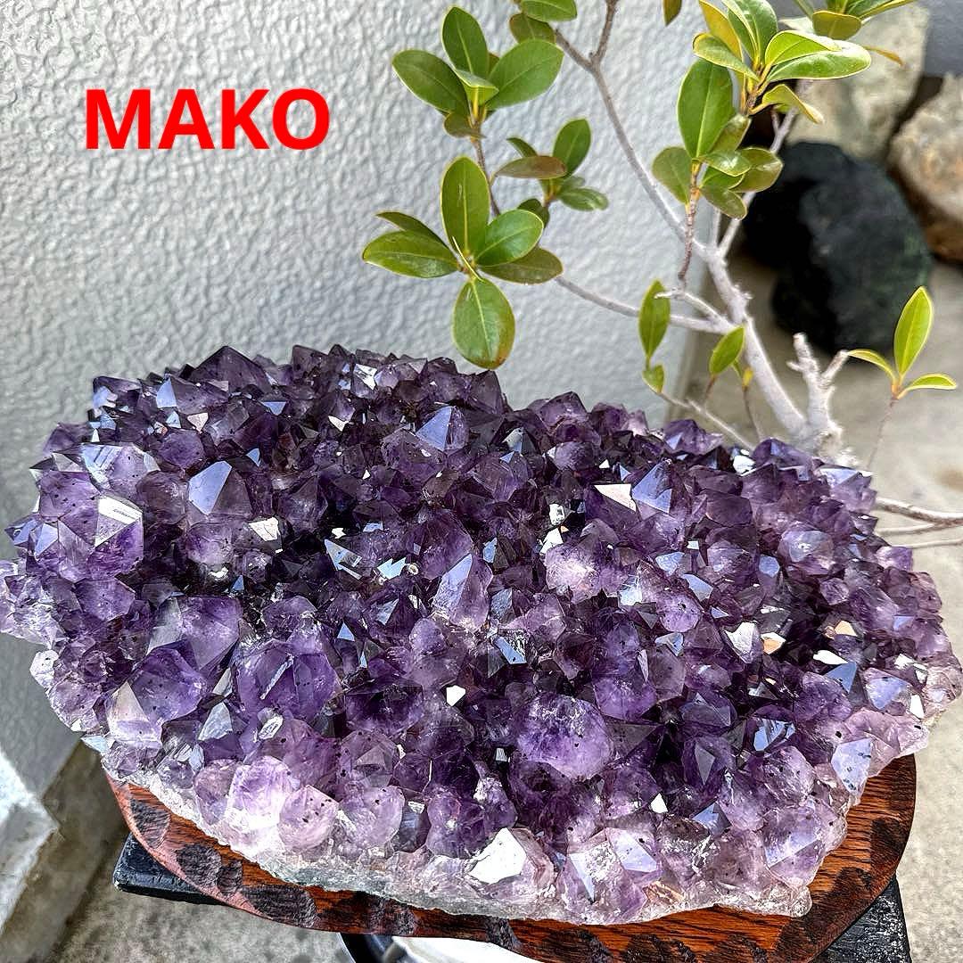 M1653☆アメジストクラスター6.0Kg☆天然石　原石☆N50305