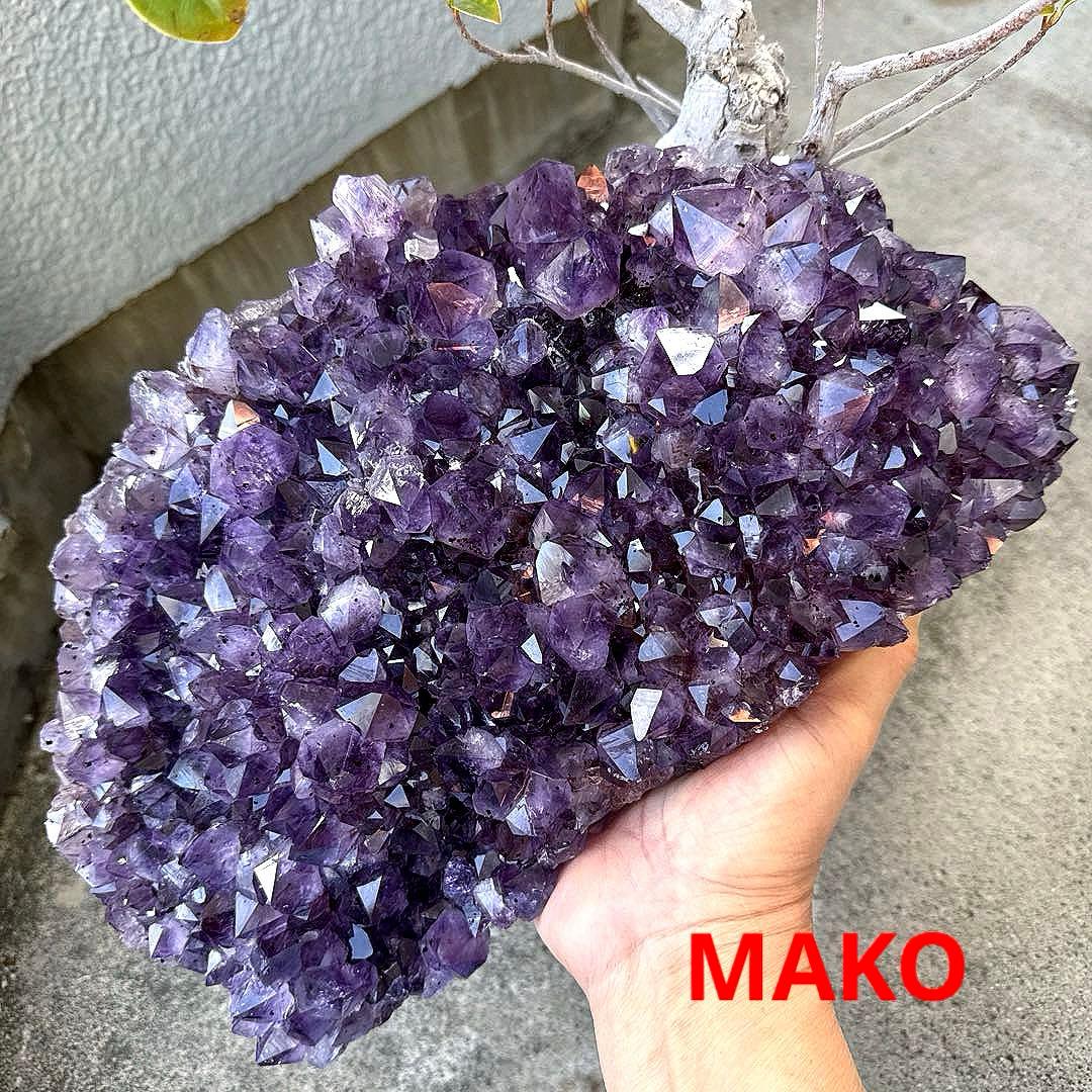M1653☆アメジストクラスター6.0Kg☆天然石　原石☆N50305