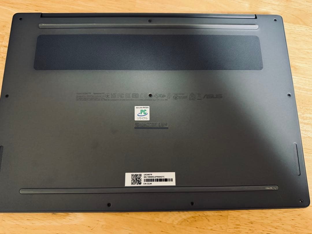 ASUS Zenbook Sora14インチ アイスランドグレー UX3407