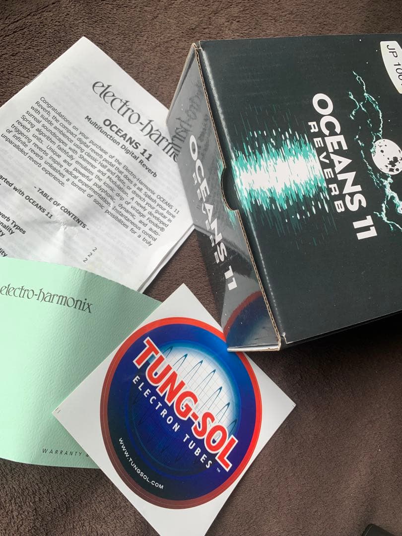 ギター EHX Oceans11 Reverb