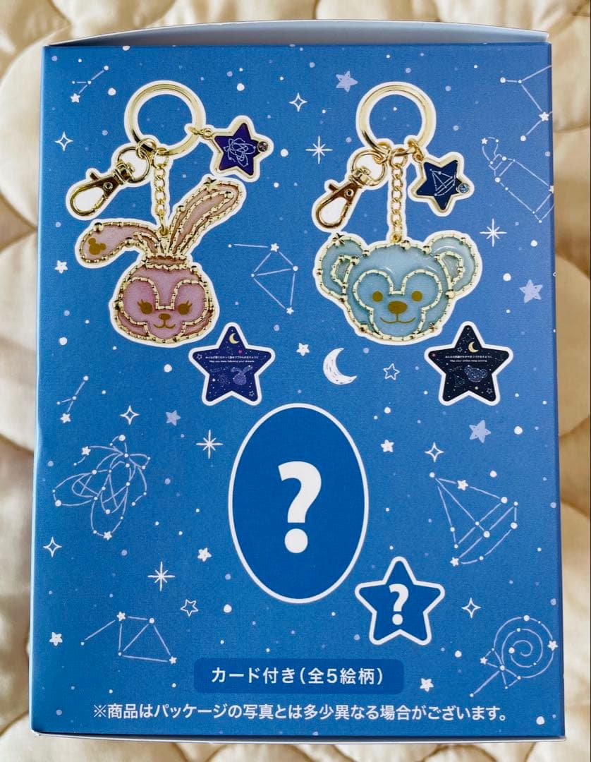 未使用　ダッフィー＆フレンズのサマーナイト・メロディー　キーチェーン全5種セット