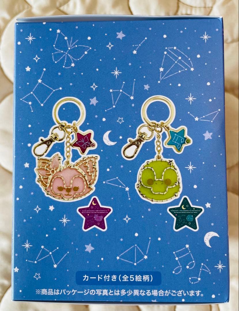 未使用　ダッフィー＆フレンズのサマーナイト・メロディー　キーチェーン全5種セット