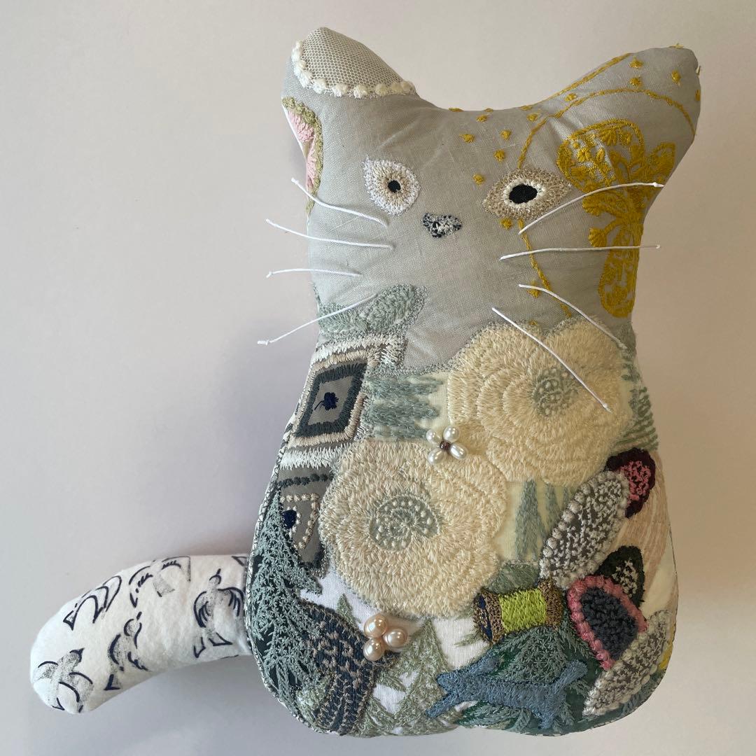 ミナペルホネン ハンドメイド オッドアイ ⭐猫(*ΦωΦ)coda b5