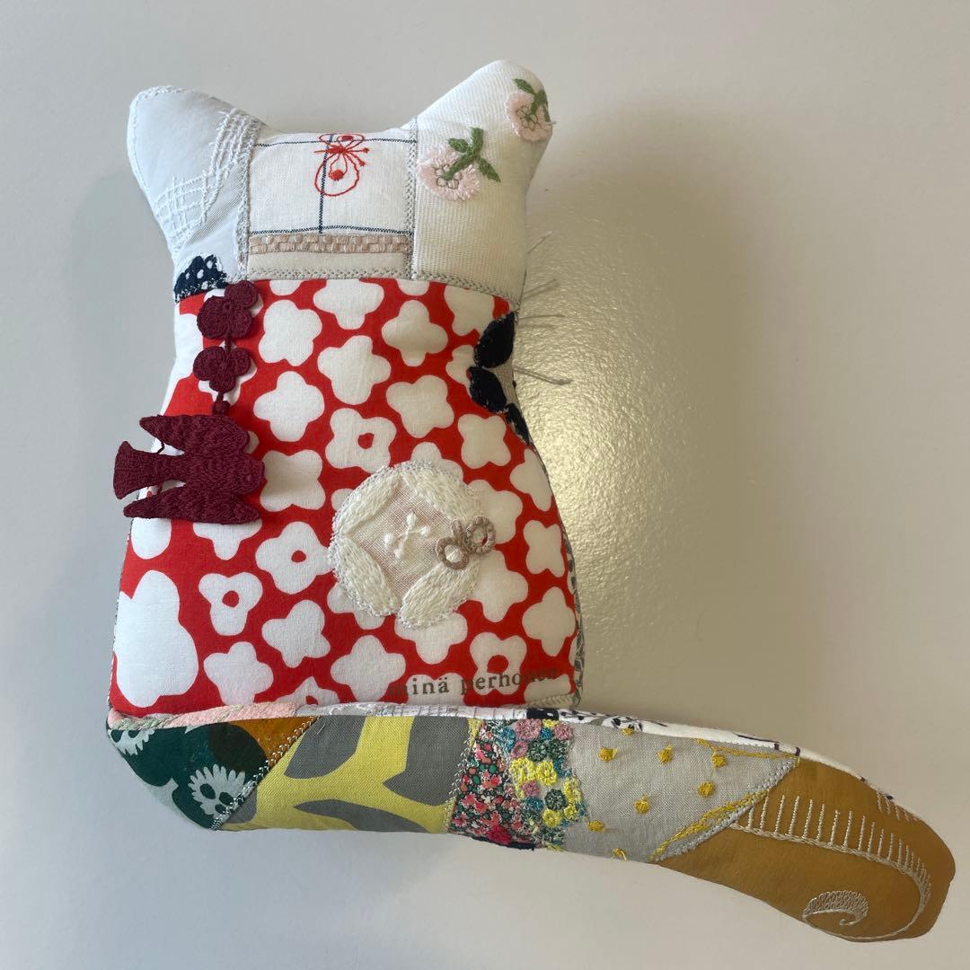 ミナペルホネン ハンドメイド オッドアイ ⭐猫(*ΦωΦ)coda b5