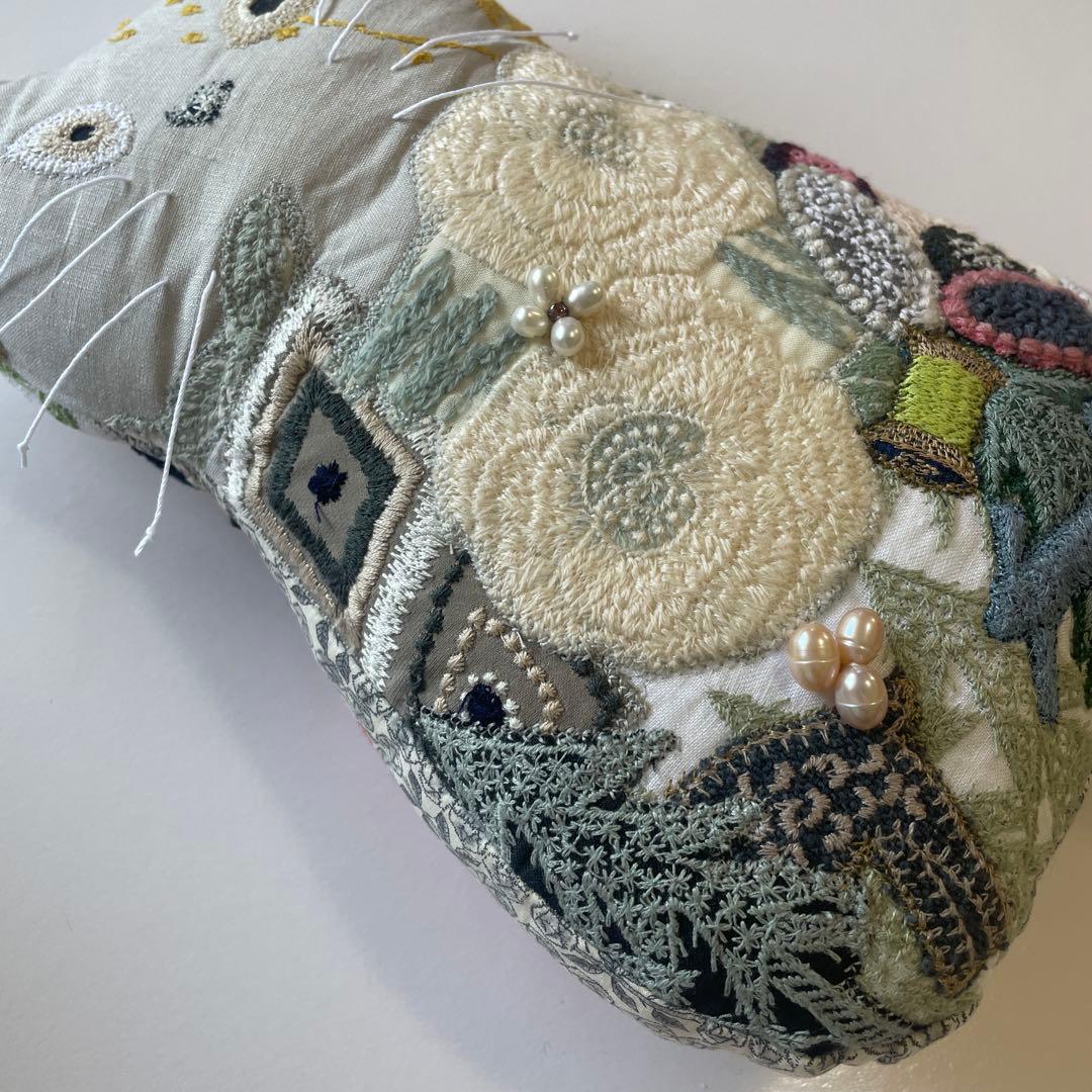 ミナペルホネン ハンドメイド オッドアイ ⭐猫(*ΦωΦ)coda b5