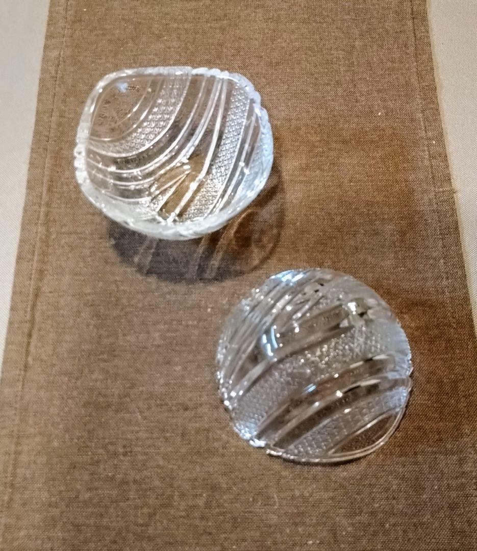 未使用 晩酌セットx30(白山? 曽我ガラス 華山) 2名分