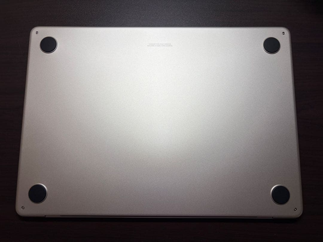 MacBook Air 13インチ M4チップ 256GB スターライト