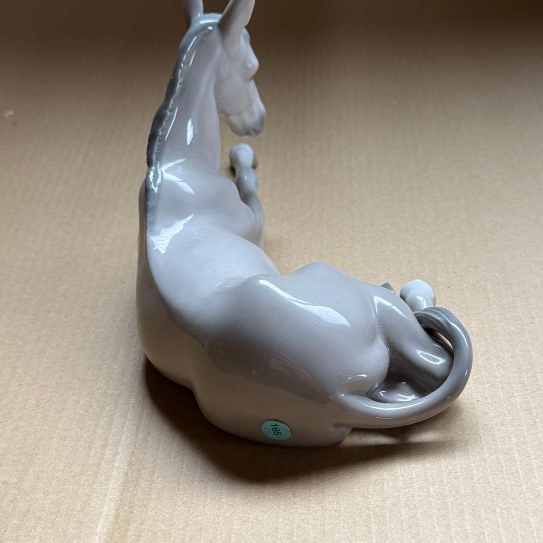 【美品】リアドロ　LLADRO ロバ 陶器人形 置物 Juan Huerta