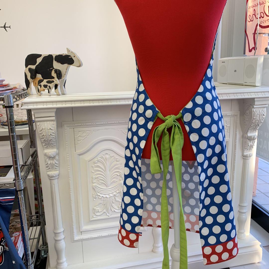 La Vache qui rit コットン100% 笑う牛 エプロン タブリエ