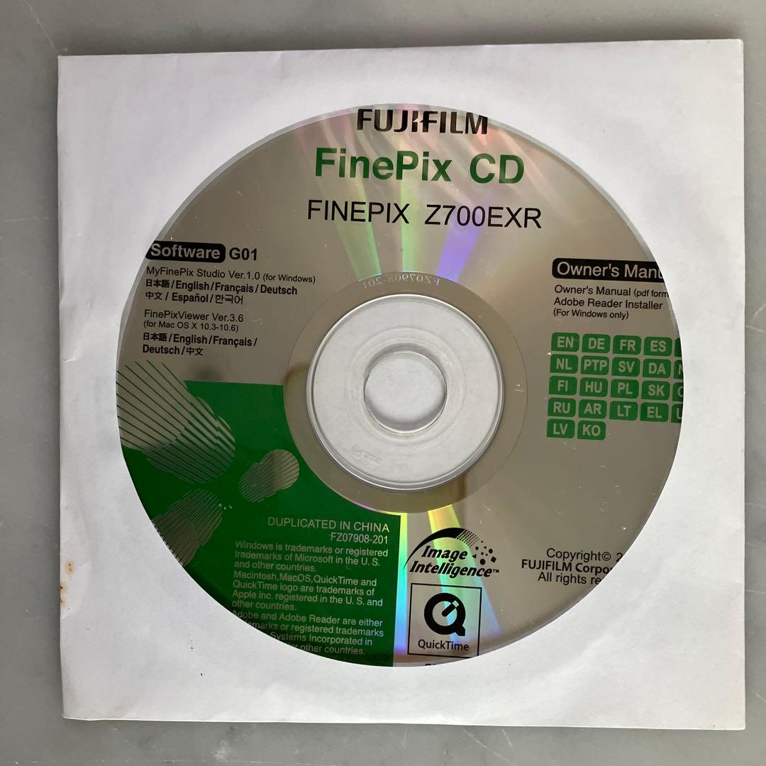 富士フィルムFine PixZ700EXR デジカメ1200万画素動作確認済み