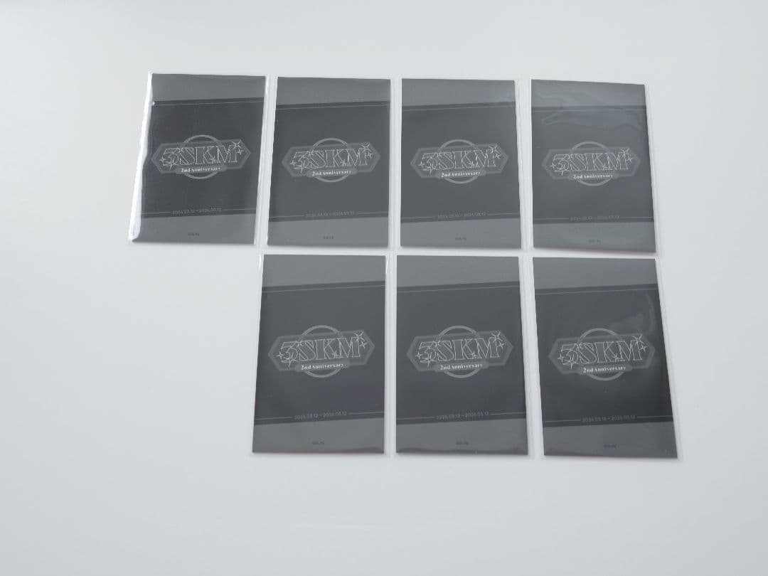 榊ネス 3SKM 2nd Anniversary 缶バッジ チェキ風カード