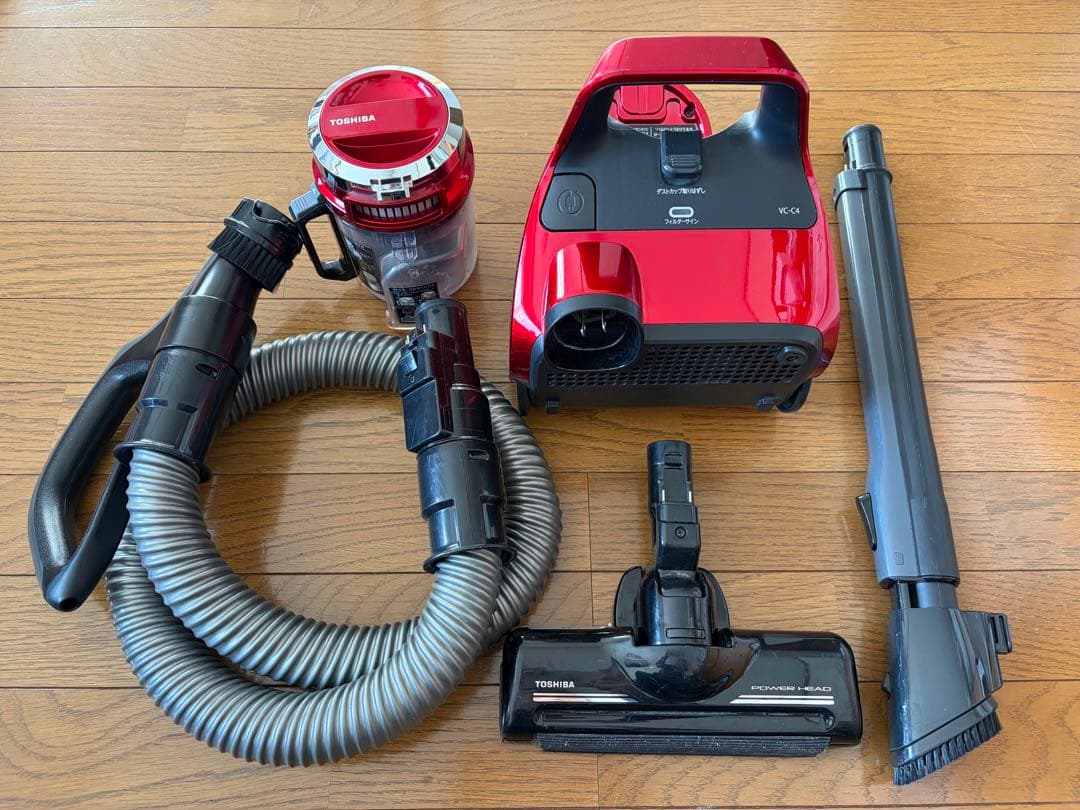 東芝 VC-C4-R サイクロン掃除機　2016年製