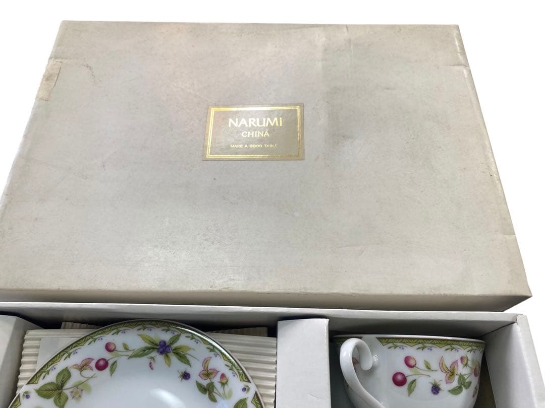 ナルミ　ティーカップセット　5客　未使用品