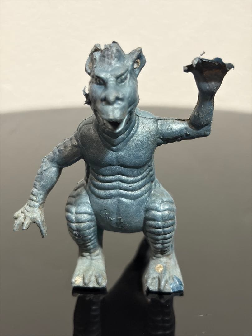 詳細不明　昔のフィギュア？？？　ソフビ当時物　ブルマァク　マルサン