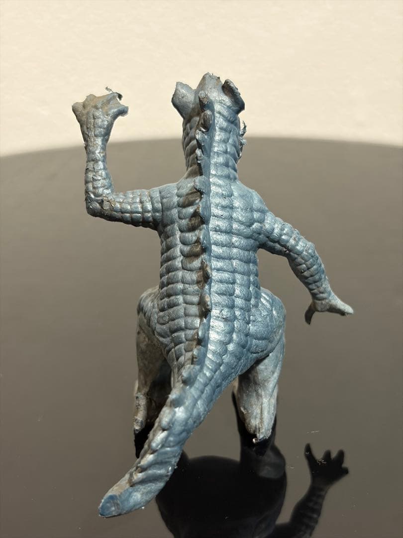 詳細不明　昔のフィギュア？？？　ソフビ当時物　ブルマァク　マルサン