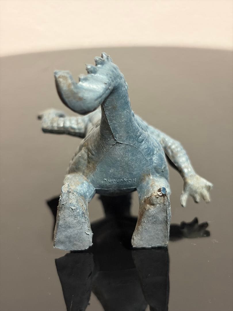 詳細不明　昔のフィギュア？？？　ソフビ当時物　ブルマァク　マルサン