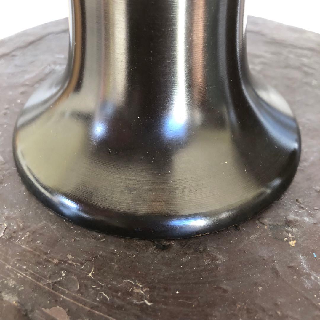 池坊 一文字池坊 花器 銅器 唐金製 薄端