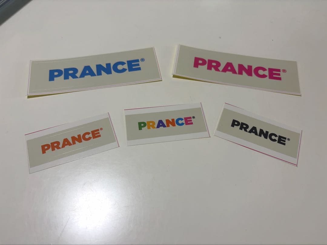 パクソジュン　PRANCE ロゴ刺繍 Tシャツ 2色セット