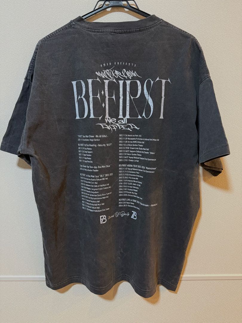 BE:FIRST ファクラブ限定Tシャツ