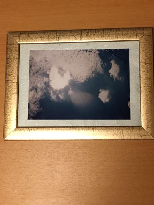 空と光の写真「藍色の光」