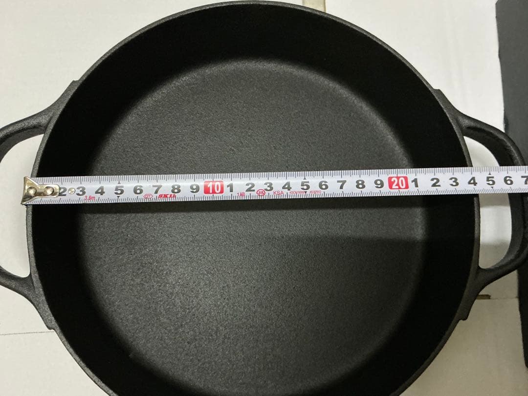 (新品未使用)OIGEN 南部鉄器 クックトップ 丸浅型 24cm 及源