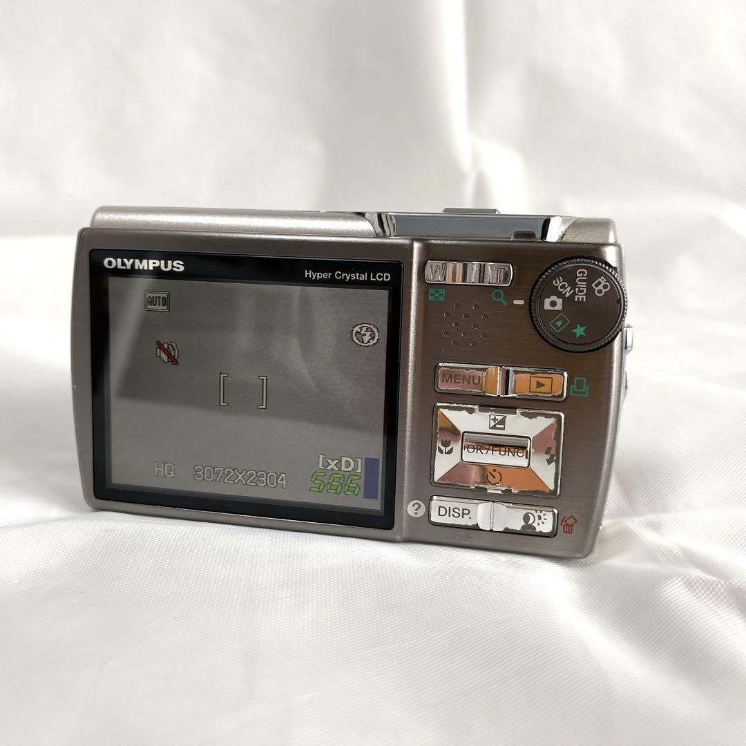 【美品】 OLYMPUS オリンパス μ-780 コンデジ 動作確認済