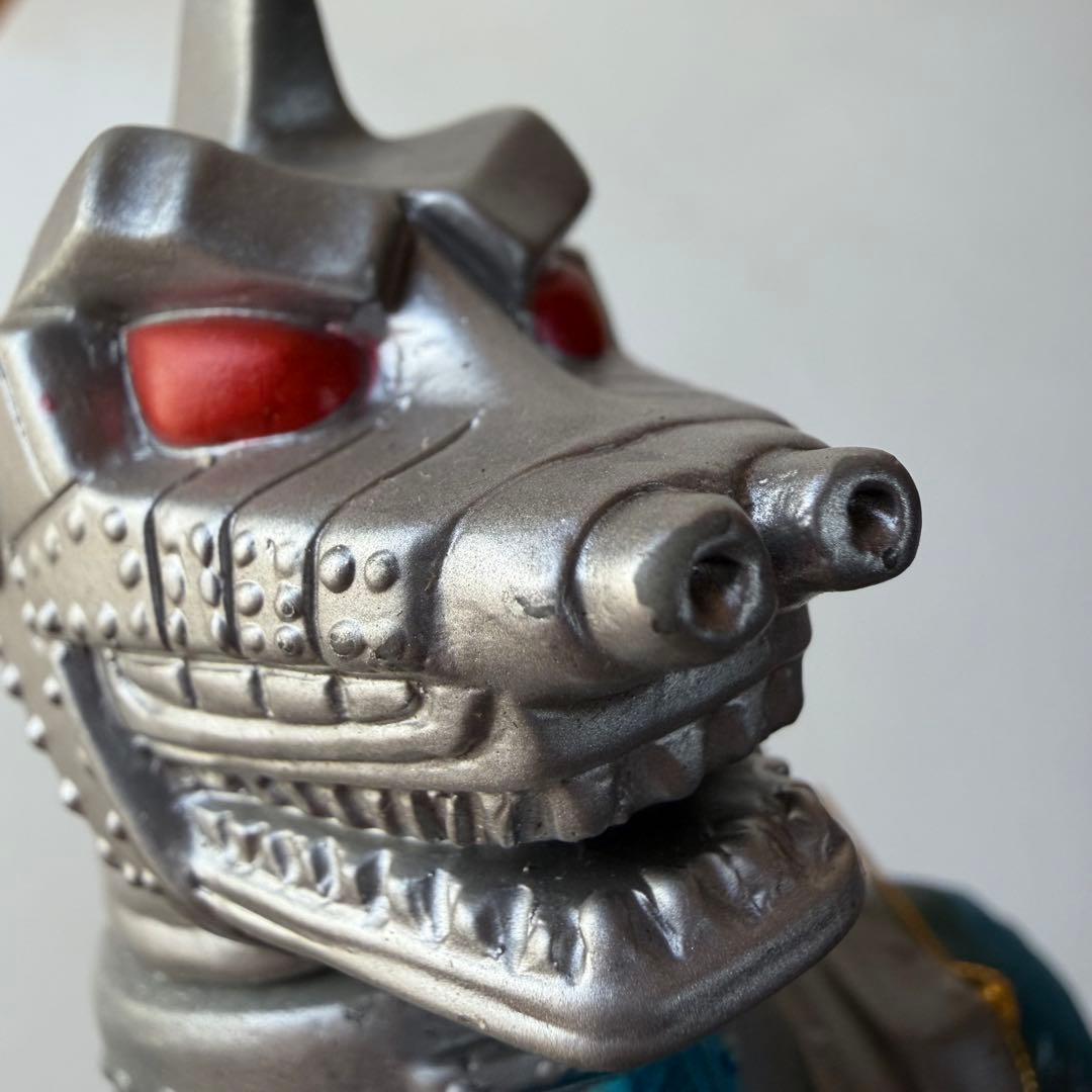 東宝怪獣シリーズ　メカゴジラ　ブルマァク　バンダイ　ソフビ　フィギュア　1992