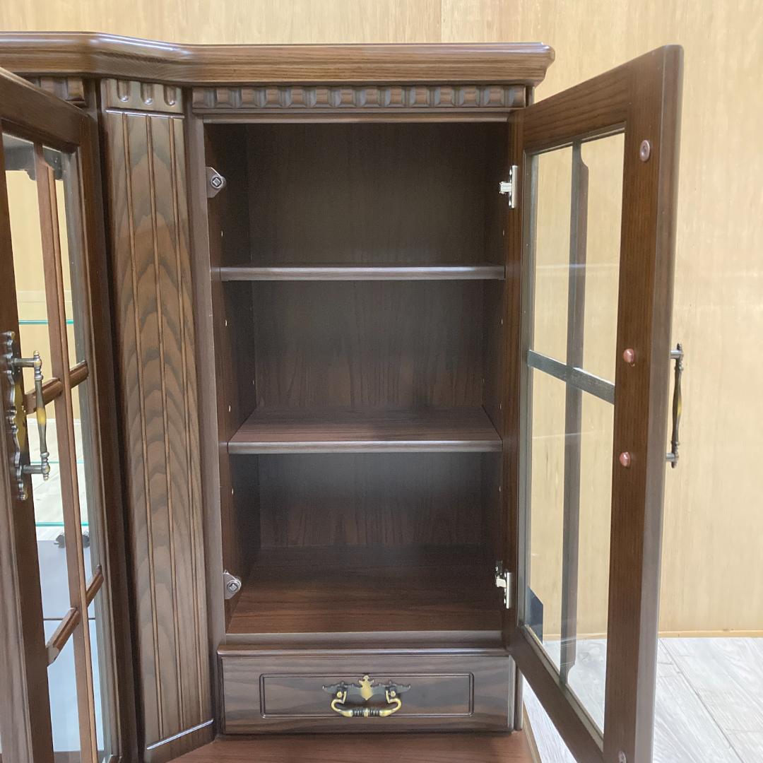 美品　ファニテリア　マキ　日本製　サイドボード　リビングボード　飾り棚