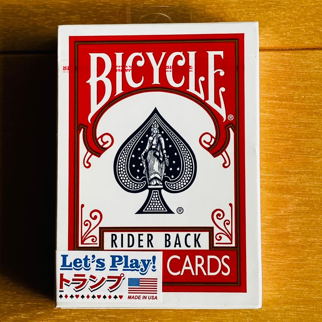 ノリ　トランプ22個　ポーカーサイズ　赤　バイスクル　大量