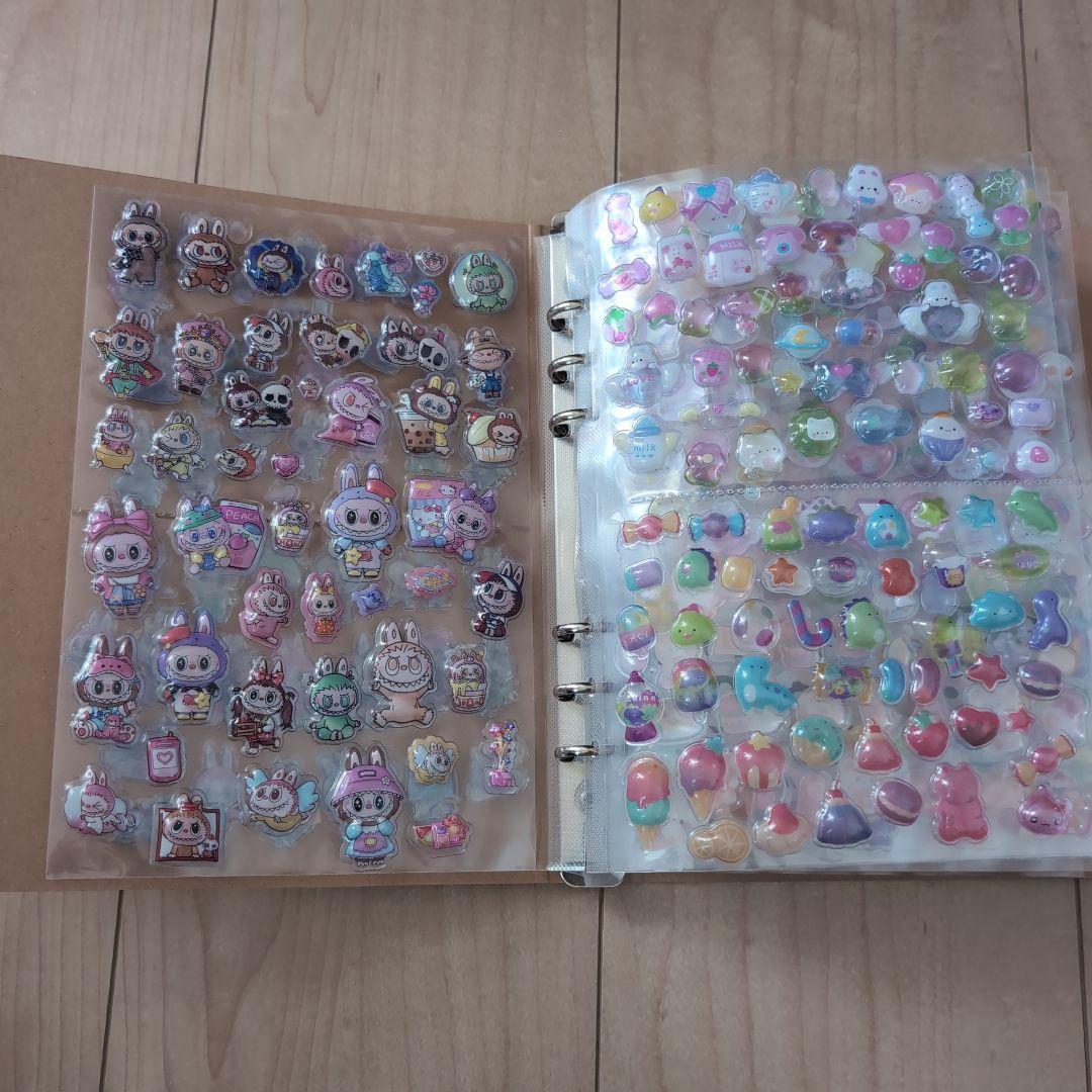 シール帳　完成品