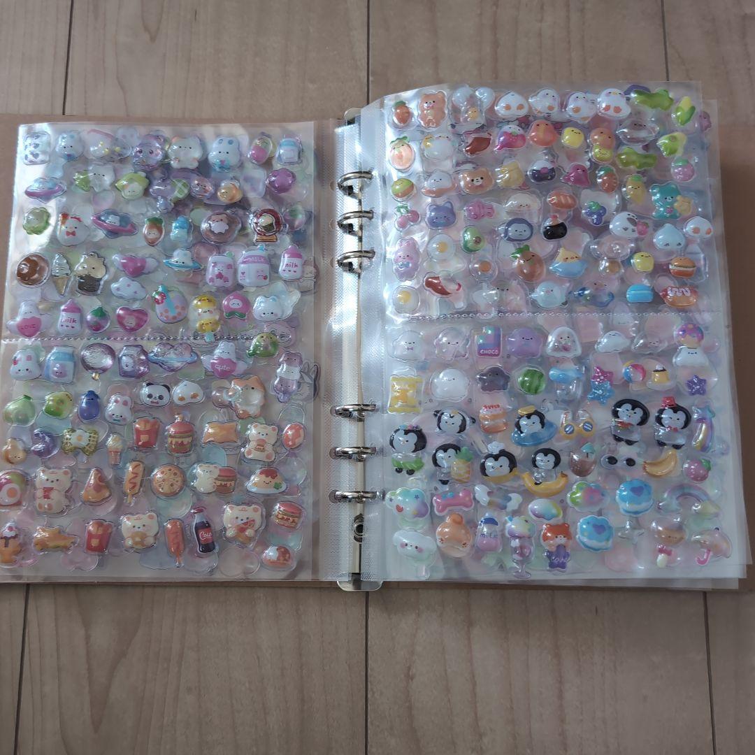 シール帳　完成品