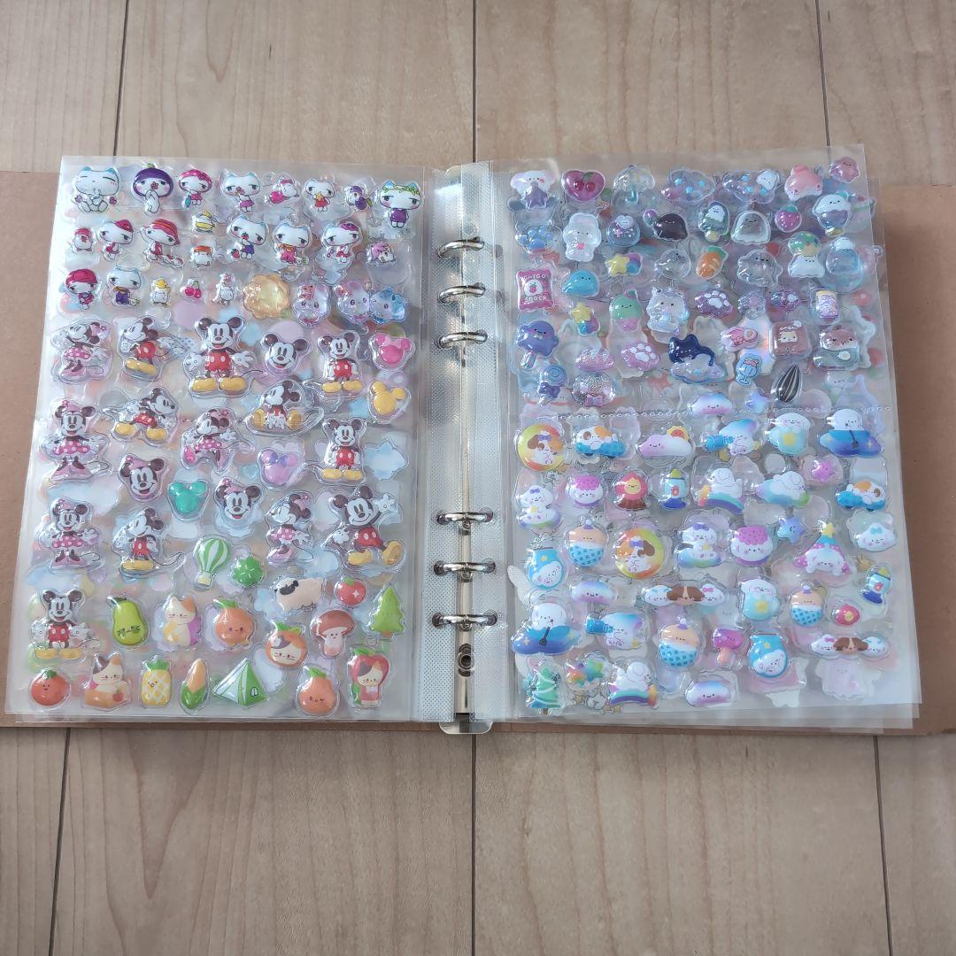 シール帳　完成品