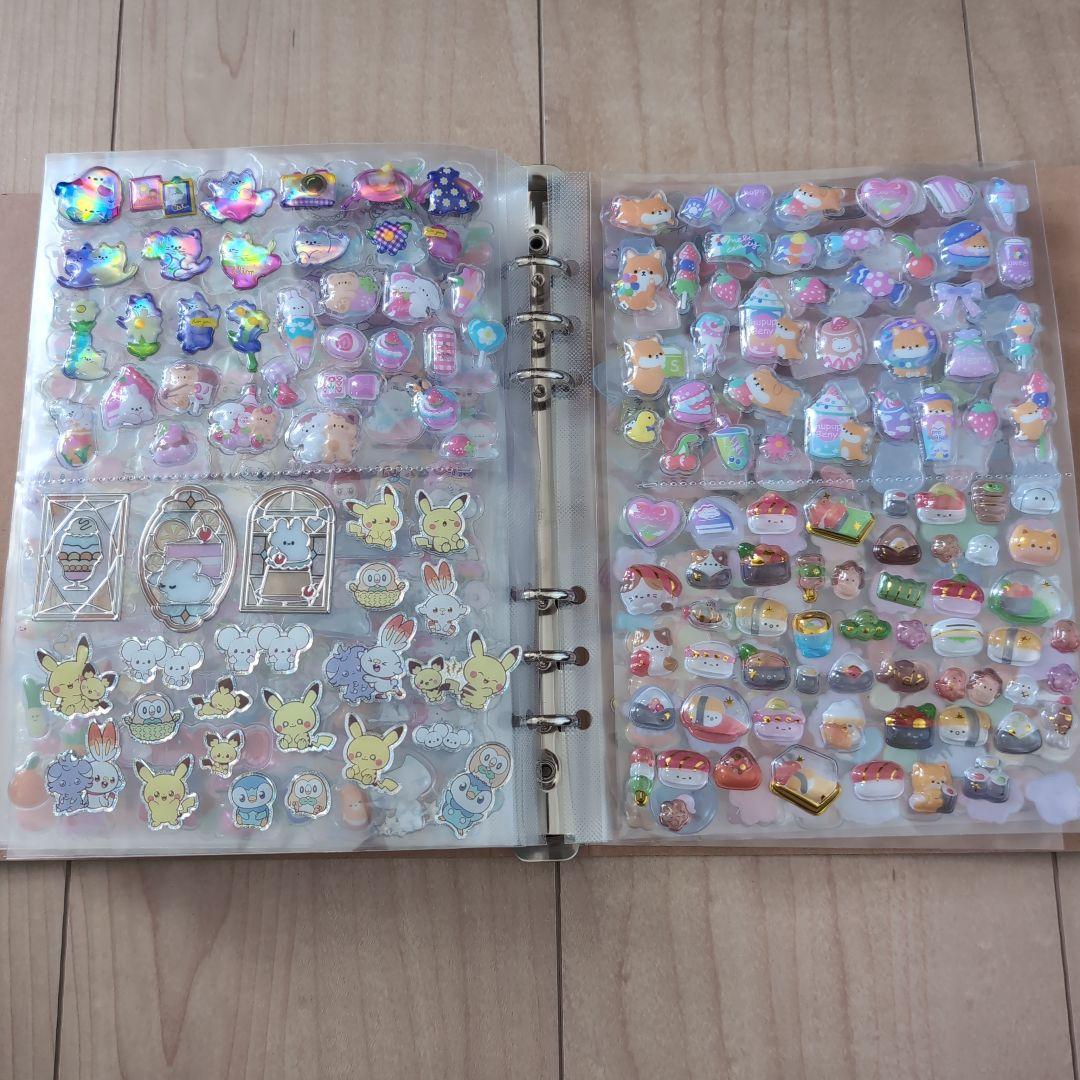 シール帳　完成品