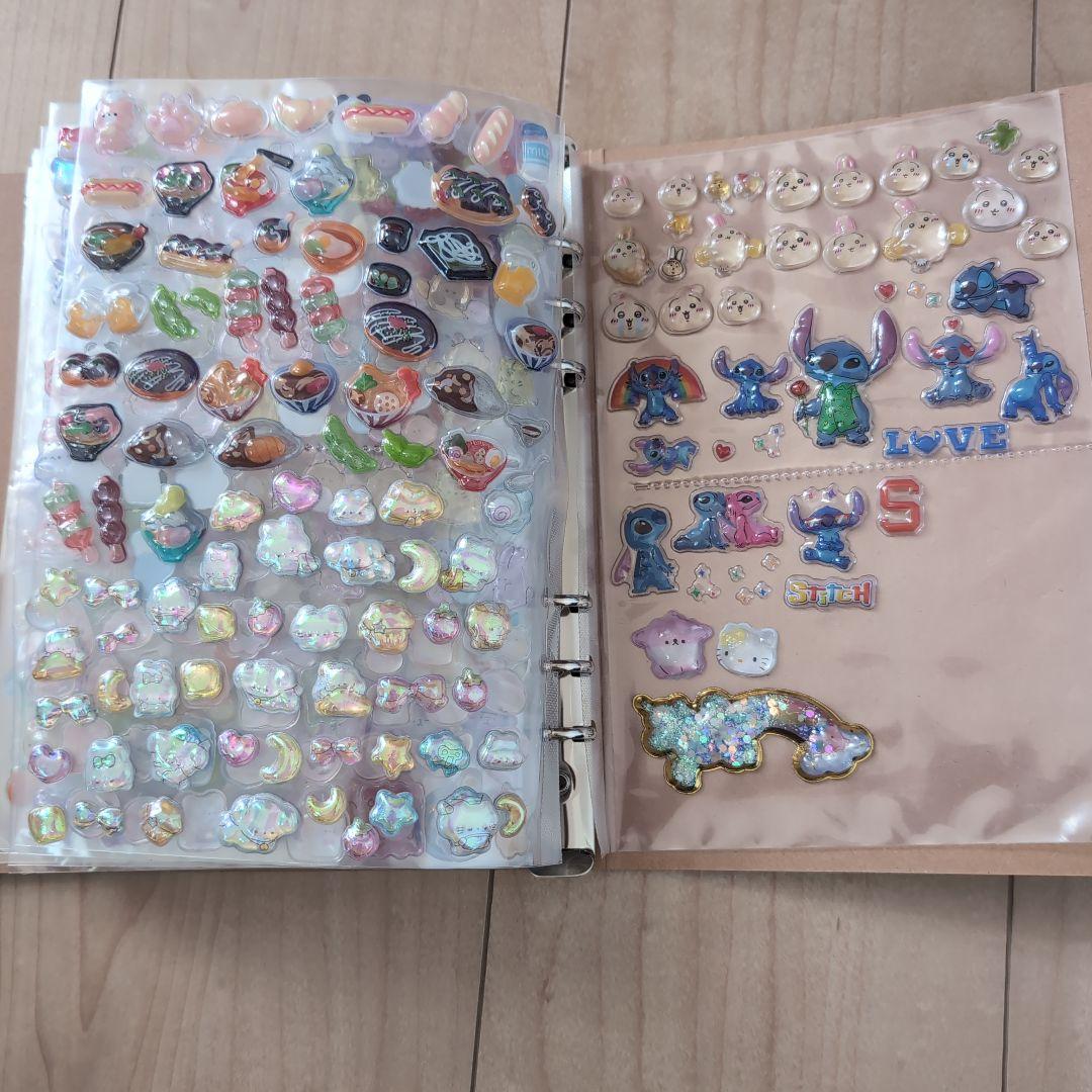 シール帳　完成品