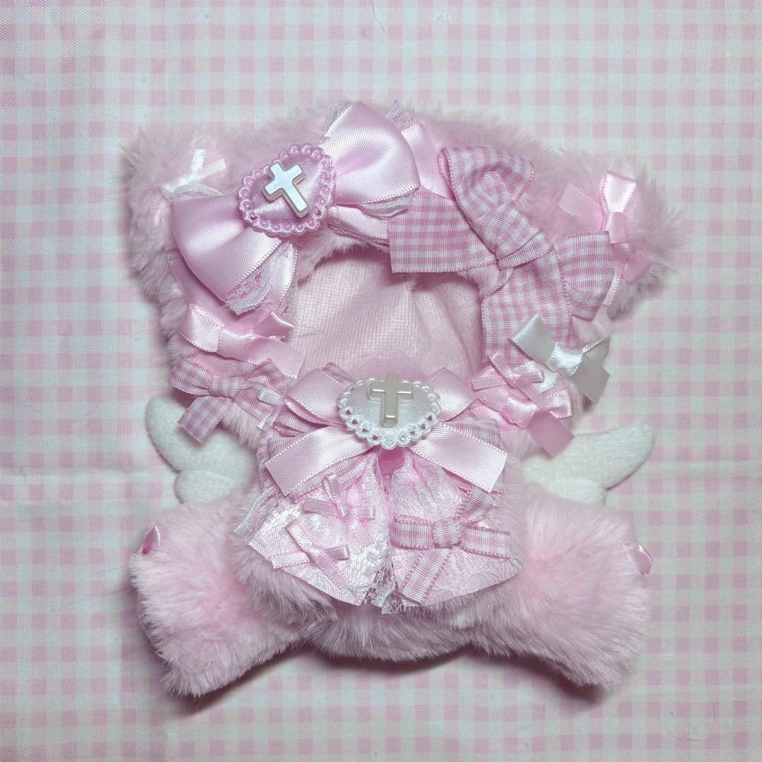 【えんじぇるねこちゃん】ちびぐるみ おすわりぬい服