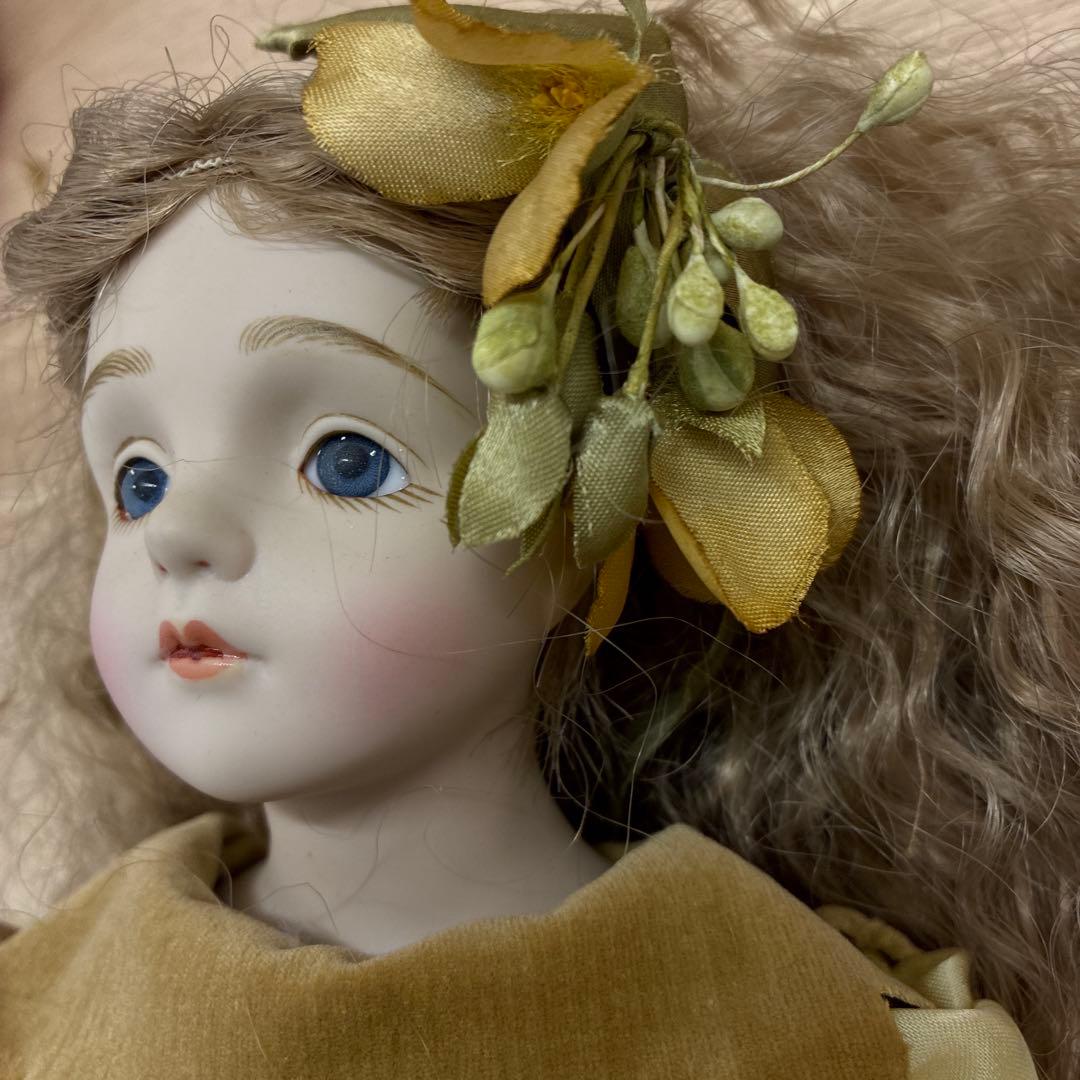 若月まり子 ビスクドール 人形 2点セット