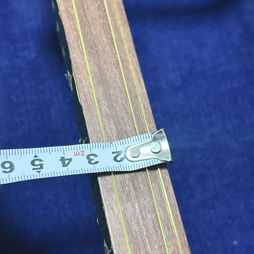 地唄　三味線　太棹　破れあり　ハードケース付　　ジャンク　3分割