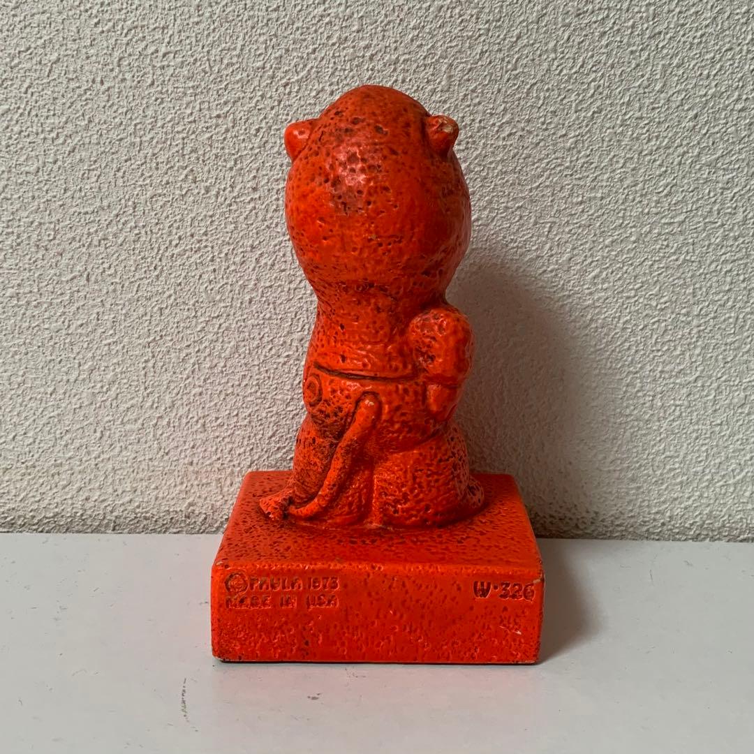 レッドデビル10 レア女の子　1970s ビンテージ　メッセージドール　ピース