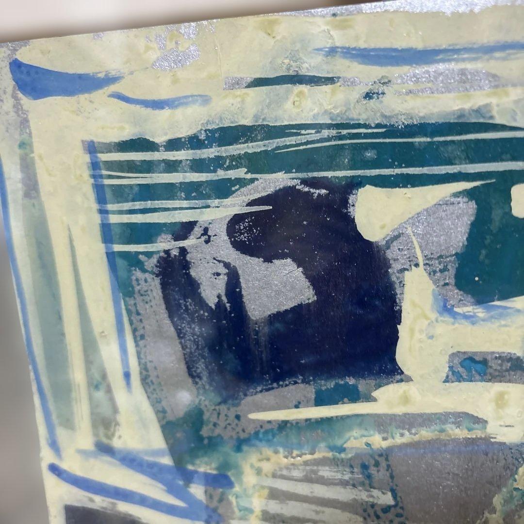 ［真作］宮川魏「小さな庭」油絵 額装 サイン入