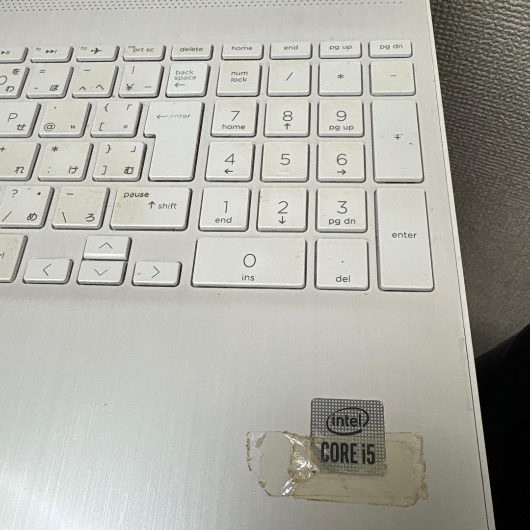 HP core i5-1035G1 ノートPC 8GB SSD256