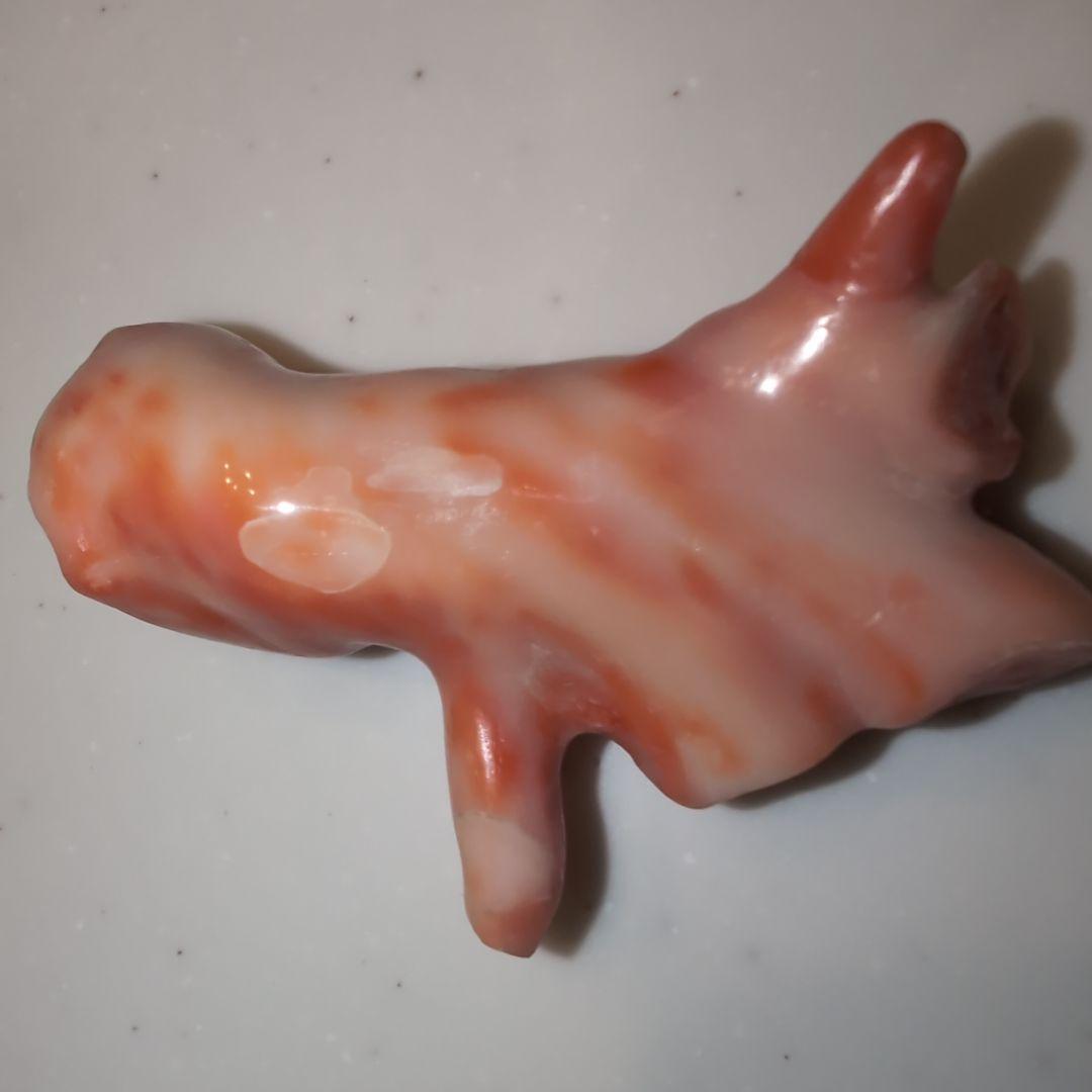 天然珊瑚　桃色　ルース