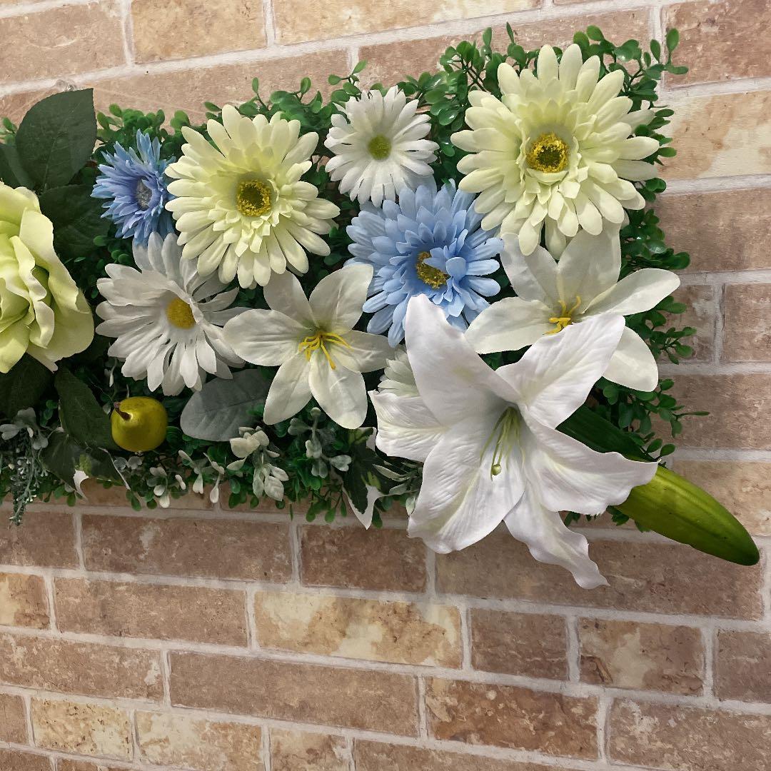 ウォールグリーン ウォールフラワー 北欧 ブルックリン カントリー ホワイト