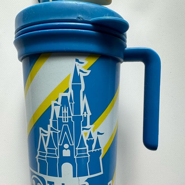 ヴィンテージ　ドナルド　ドリンクホルダー　80s　ディズニー